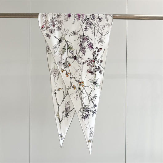 Pañuelo de Seda Twill Lujo Ligero para Mujer - Image 20