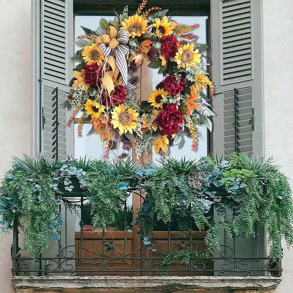 Guirnalda de Girasoles Decorativa para el Hogar