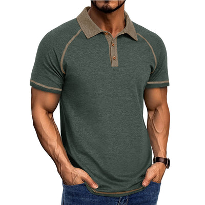 Polo Clásico de Manga Corta para Hombre - Camiseta Bottoming - Image 22