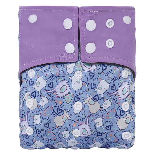 Pañal de Tela Reutilizable Bambú Carbón con Estampado Digital - Image 27