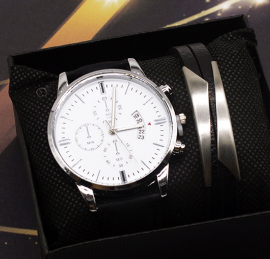 Reloj de Cuarzo para Hombre con Calendario - Elegancia Empresarial - Image 8