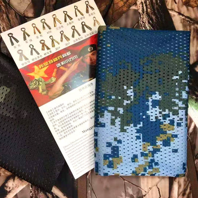 Pañuelo Táctico Camuflaje Multicolor para Actividades Outdoor