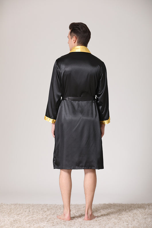 Bata de Seda para Hombre - Cómoda y Elegante para Verano - Image 23