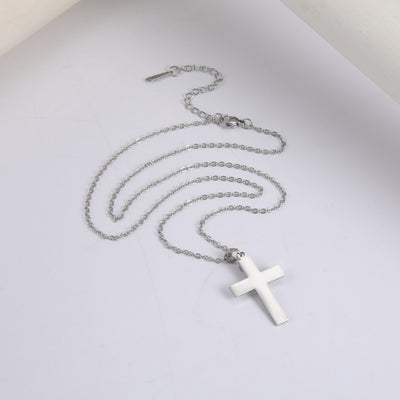 Dije Minimalista de Oro Cruz Elegante para Hombre y Mujer - Image 11
