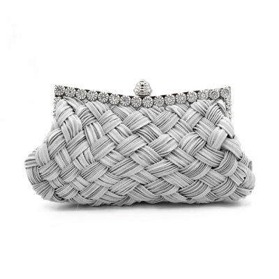 Bolso de Mano Nupcial Diamond - Clutch Elegante para Eventos - Image 12