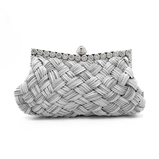 Bolso de Mano Nupcial Diamond - Clutch Elegante para Eventos - Image 12
