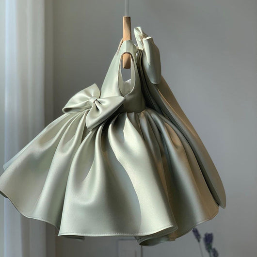 Vestido Princesa Infantil de Color Liso - Image 23