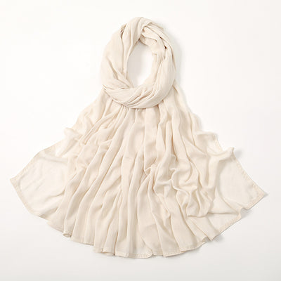 Pañuelo Modal Rayon Malayo Indonesio Colores Sólidos Transpirable - Image 60