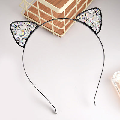 Diadema Orejas de Conejo con Detalles de Estrás en Aleación - Image 17