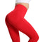 Leggings Yoga Ajustados sin Costuras en Tono Durazno
