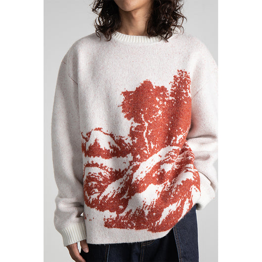 Suéter Casual para Hombre con Estampado de Paisaje - Image 4