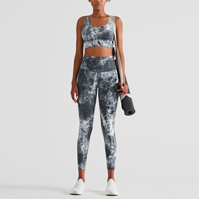 Leggins Deportivos Estampado Cebra Levanta Glúteos Cintura Alta - Image 3