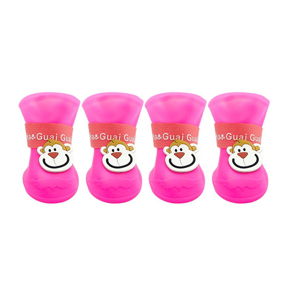 Botas Impermeables para Gatos y Mascotas - Suela Antideslizante Suave