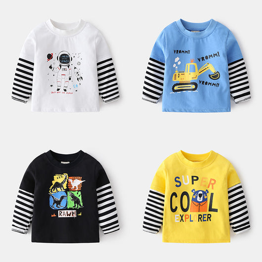 Ropa Infantil de Algodón Cuello Redondo - Diseño Casual y Adorable - Image 7