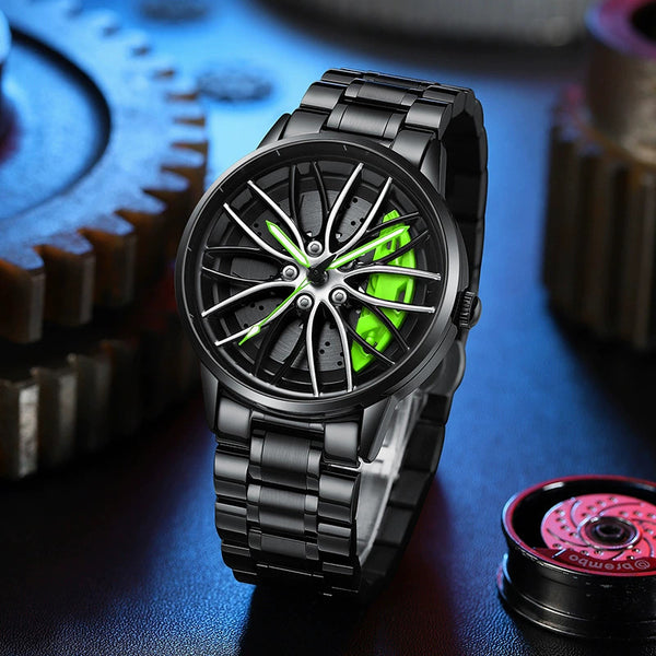 Reloj de Hombre Cuarzo con Diseño Calado Hidráulico