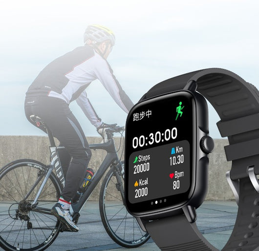 Reloj Inteligente KT58 con Monitor de Frecuencia Cardíaca y Presión Arterial