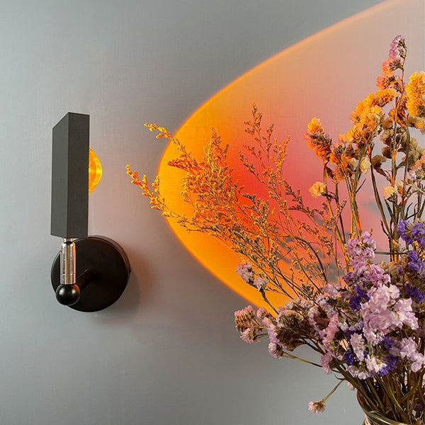 Lámpara Proyector Atardecer para Dormitorio - Luz Ambiental Decorativa