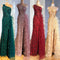 Vestido de Noche Elegante Corte Slim con Abertura Fishtail