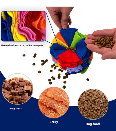 Pelota Interactiva Olfativa para Perros - Juguete Puzzle Multicolor - Image 21