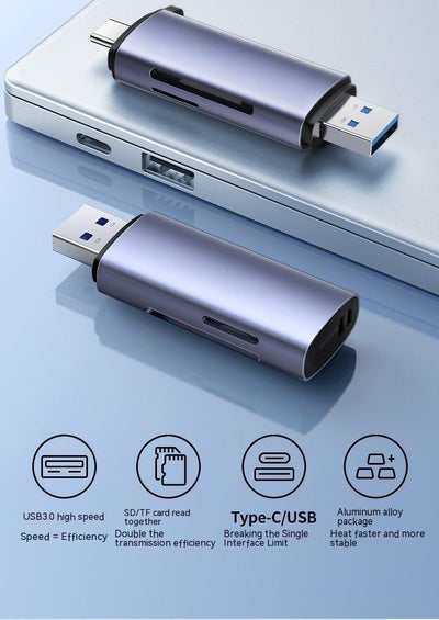 Lector de Tarjetas Multi-función USB-C para SD, MicroSD y Almacenamiento - Image 15