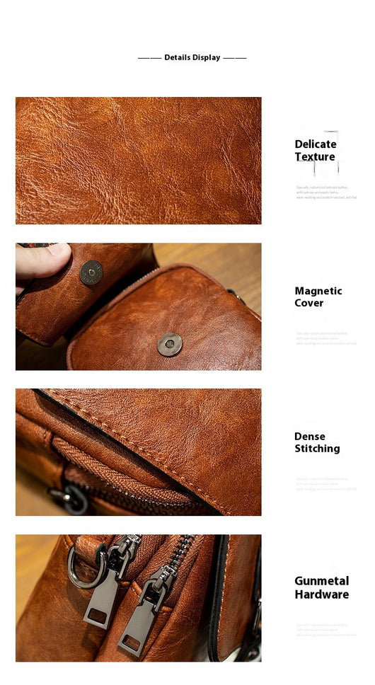 Bolso Bandolera Retro para Mujer - Bolsa de Hombro Único para Teléfono y Accesorios - Image 24
