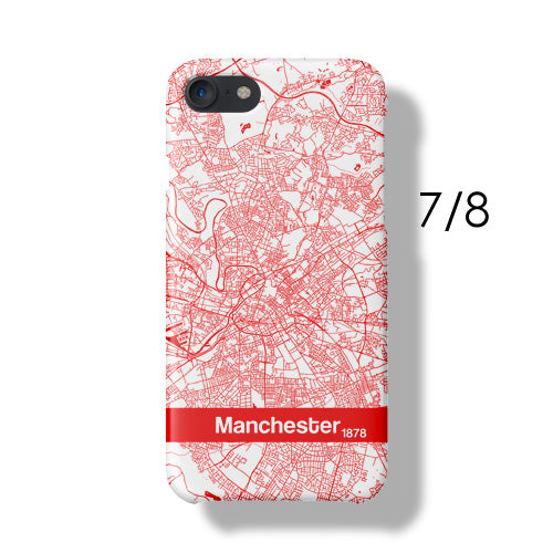 Funda Compatible con Apple - Diseño Mapa Arsenal Red Devils Liverpool