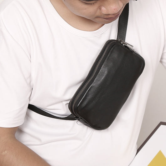 Bolsa de Cintura en Cuero Genuino con Acabado Premium - Image 4
