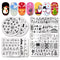 Plantilla de Estampado para Uñas - Kit Profesional de Transferencia