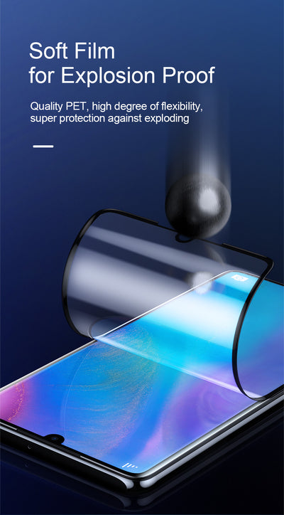 Protector de Pantalla Curvo Anti Explosión P30 Pro Negro - Pack 2 Piezas - Image 13