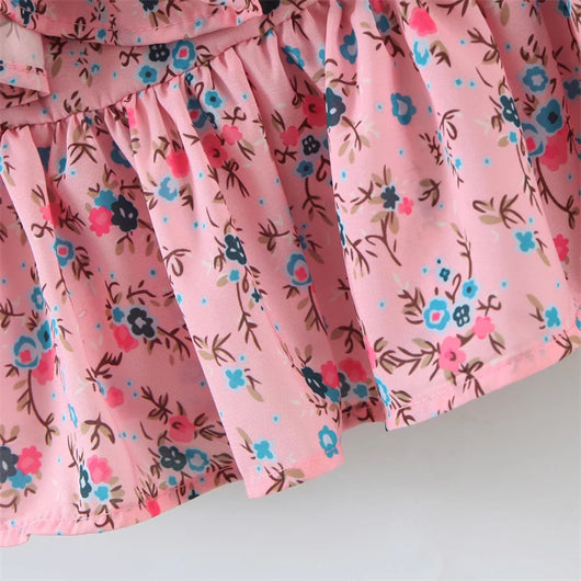 Falda Corta Floral Cake Sweet para Mujer - Image 5