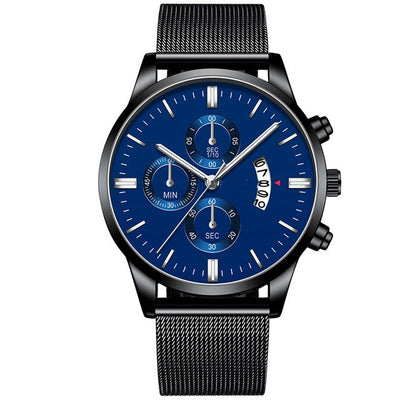 Reloj de Lujo para Hombre con Malla Metálica y Movimiento de Cuarzo - Image 23