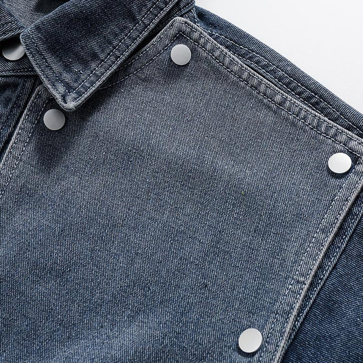 Chaqueta Denim Retro Lavada con Estilo Japonés - Image 31
