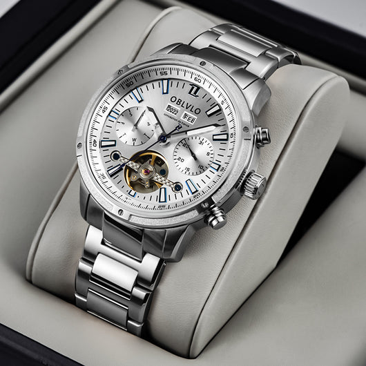 Reloj Deportivo Multifuncional Hombre con Diseño Calado - Image 6