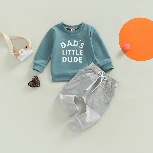Conjunto Infantil con Estampado de Letras - Image 8