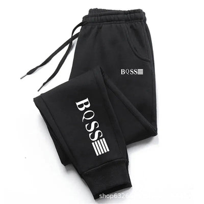 Pantalones Deportivos de Forro Polar para Otoño e Invierno con Puño Ajustable - Image 3