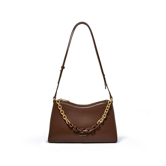 Bolso Bandolera Baguette para Mujer - Casual y Versátil con Cadena - Image 10
