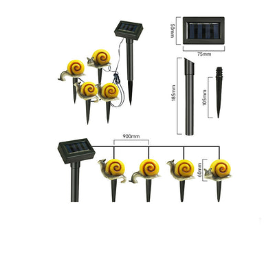 Guirnalda de Luces LED Solares con Diseño de Pájaros Luminosos para Decoración del Hogar - Image 3