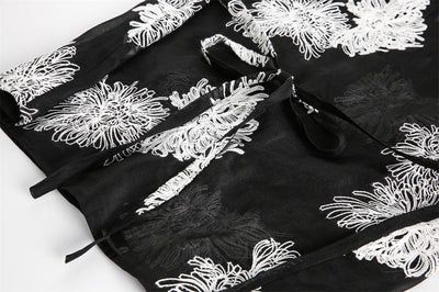 Camisa Casual Bordada de Manga Corta para Hombre - Image 8
