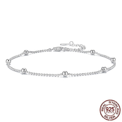 Collar y Pulsera de Plata Pura Ziyun - Diseño Minimalista Elegante - Image 3