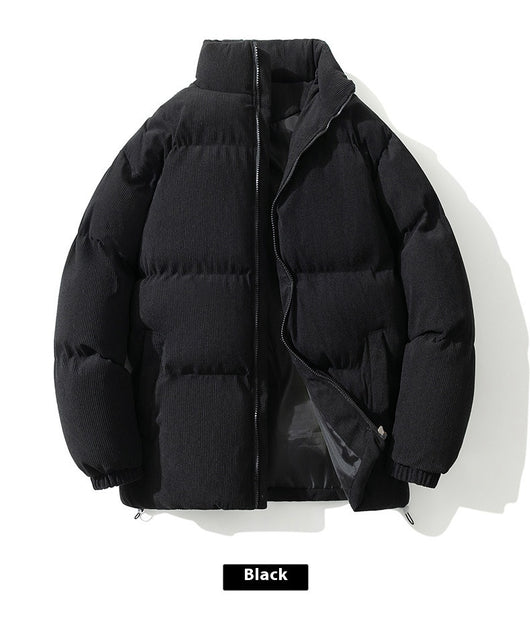 Chamarra Acolchada de Invierno para Hombre con Cuello Alto - Image 26