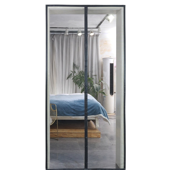 Cortina Mosquitera de Fibra de Vidrio para Puertas - Protección Fresca sin Químicos
