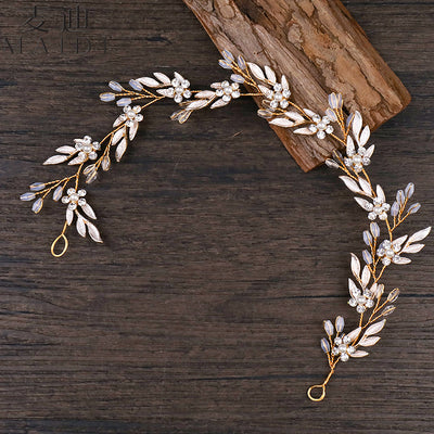 Diadema Nupcial con Accesorios para Novia - Props Fotográficos