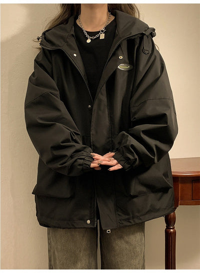 Chaqueta Estilo Americano Suelta Unisex - Diseño Tooling Versátil - Image 15