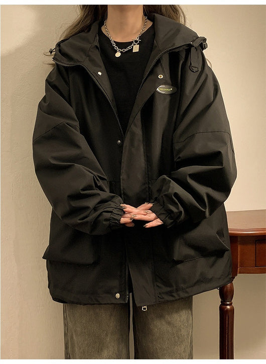 Chaqueta Estilo Americano Suelta Unisex - Diseño Tooling Versátil - Image 15