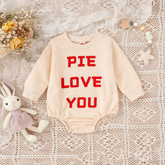 Enterizo Infantil con Estampado de Letras