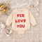 Enterizo Infantil con Estampado de Letras