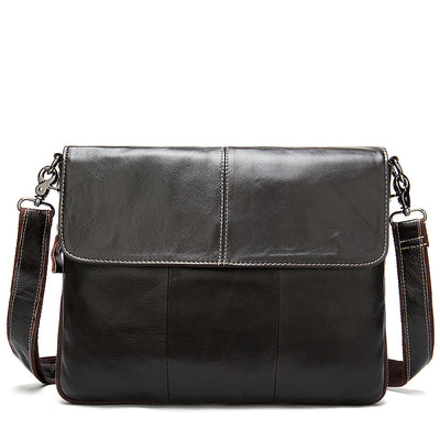 Bolsa de Hombro Ejecutiva con Solapa para Hombre - Image 8