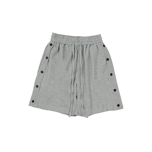 Pantalones Cortos con Cintura Ajustable y Detalle Lateral