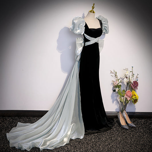 Vestido de Rendimiento con Falda Fluida y Lazo Trasero para Mujer - Image 5