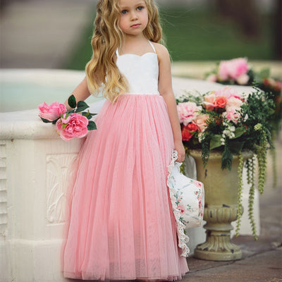 Vestido Infantil Trendy con Tirantes - Estilo Europeo Moderno